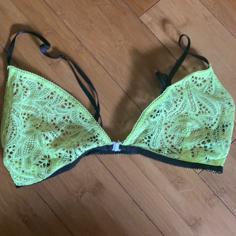 For Love of Lemons Lace Bralette